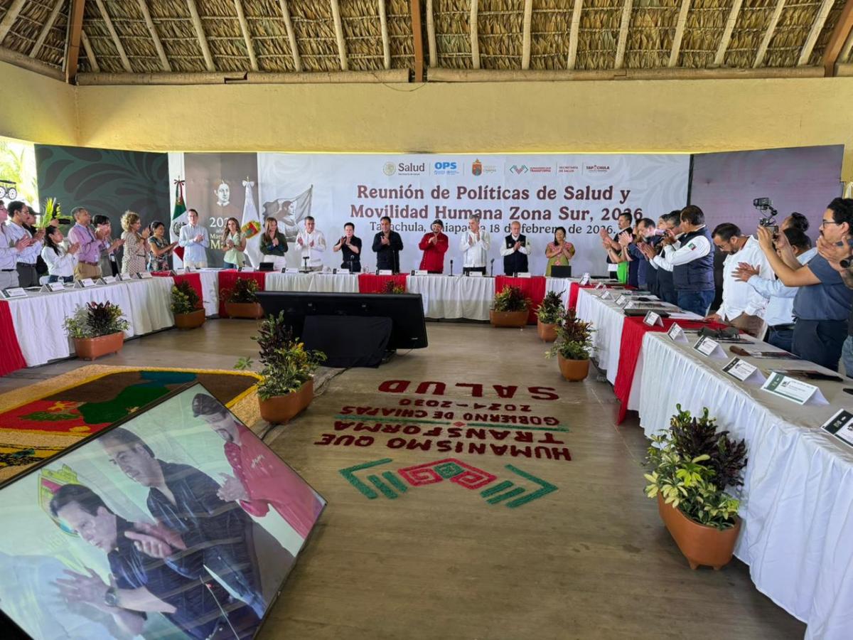 La Secretaría de Salud federal presentó la “Estrategia nacional para atención a la salud de personas en contexto de movilidad humana” y la Organización Panamericana de la Salud/Organización Mundial de la Salud (OPS/OMS) el proyecto “Fortalecimiento de redes integradas en salud para atender las necesidades de personas en contexto de movilidad en las fronteras norte y sur de México” en Tapachula, Chiapas.