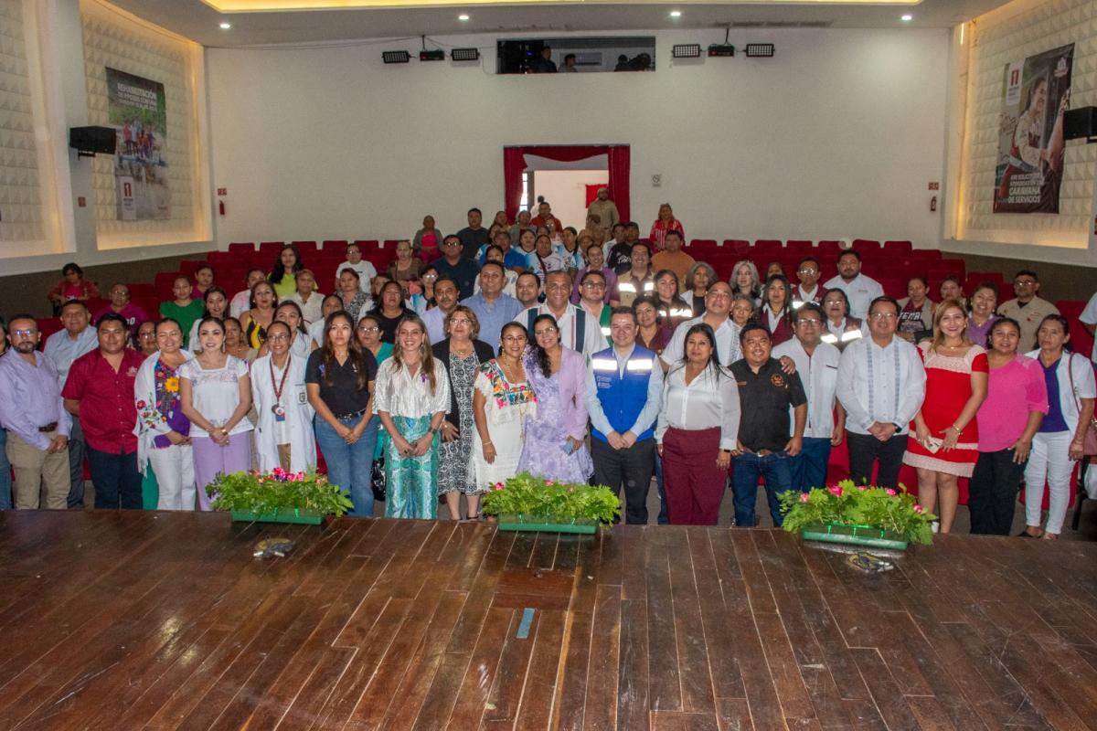 Foto grupal de la Red Campechana de Municipios por la Salud 2026.
