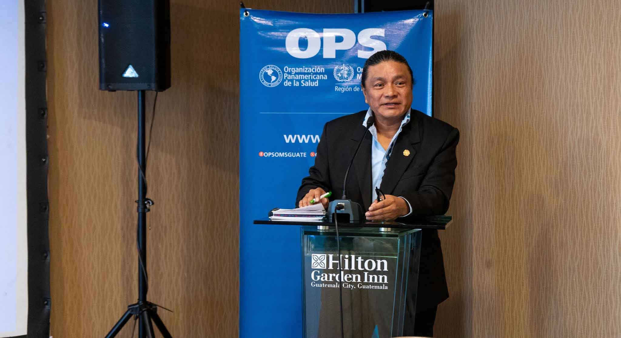 Donato Camey, viceministro de Atención Primaria