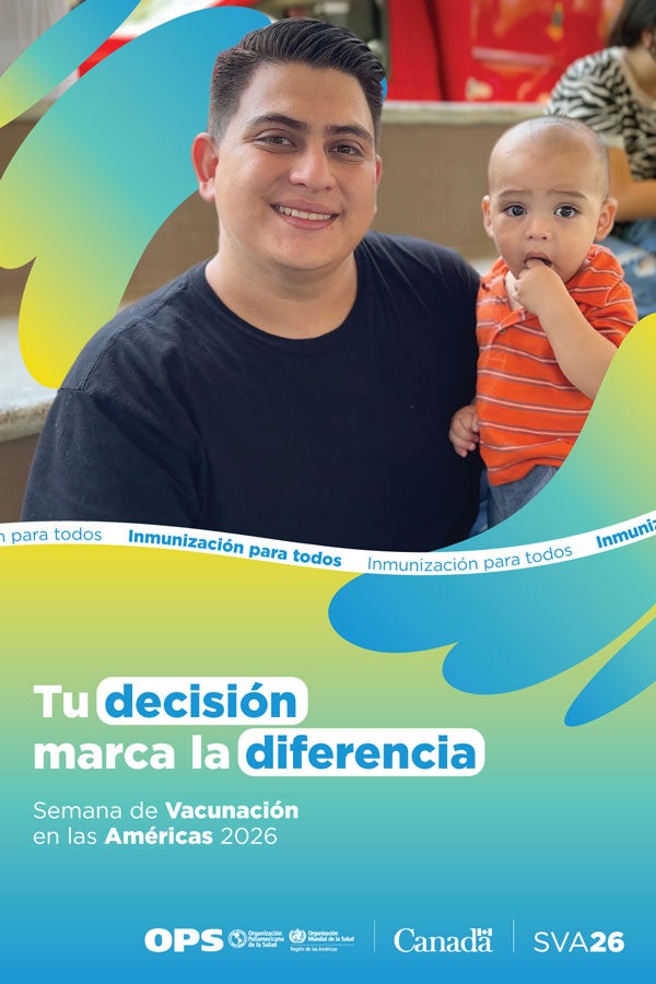VWA 2026 boy and dad poster spanish