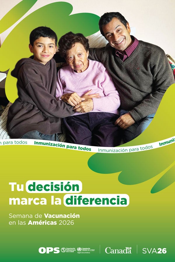VWA 2026 family with elderly poster spanish