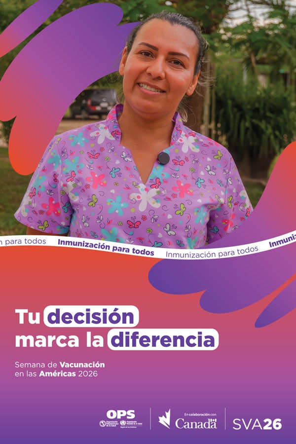 VWA 2026 healthcare worker poster spanish