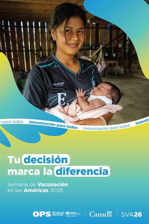 VWA 2026 mom and baby poster spanish
