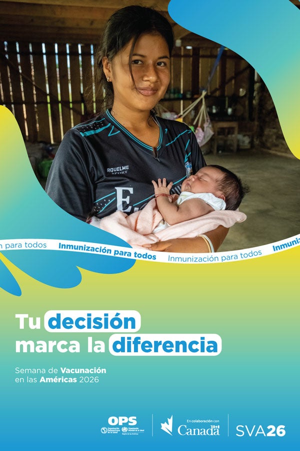VWA 2026 mom and baby poster spanish