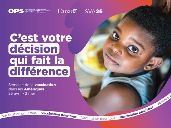 VWA 2026 boy in health facility backing banner