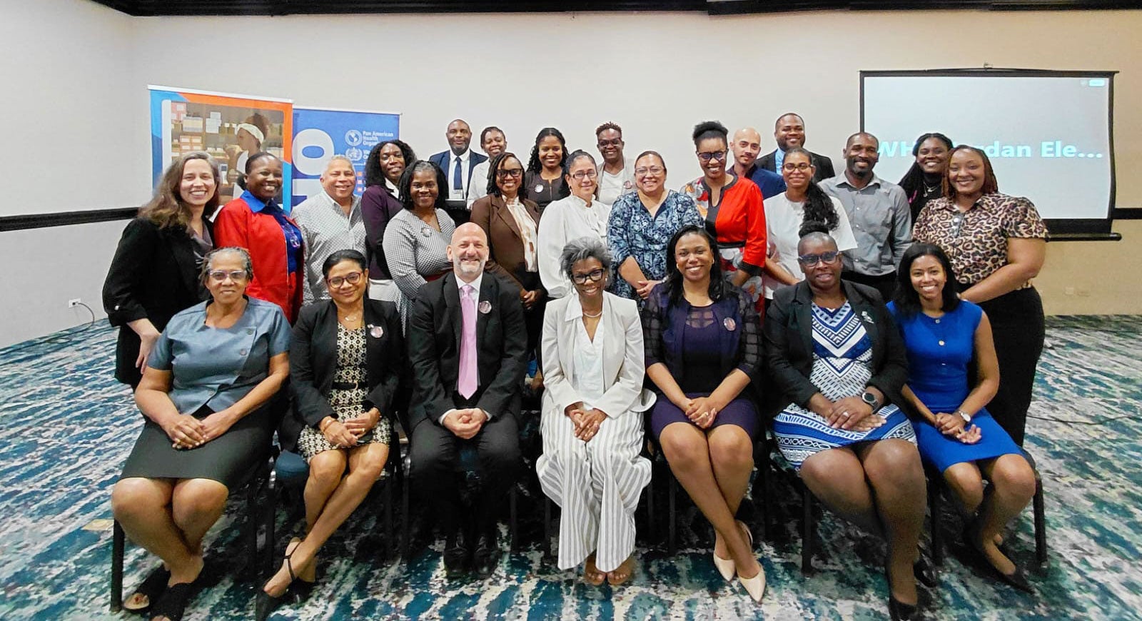 Participants at the SLP end-of-project meeting