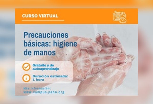 curso virtual lavado de manos