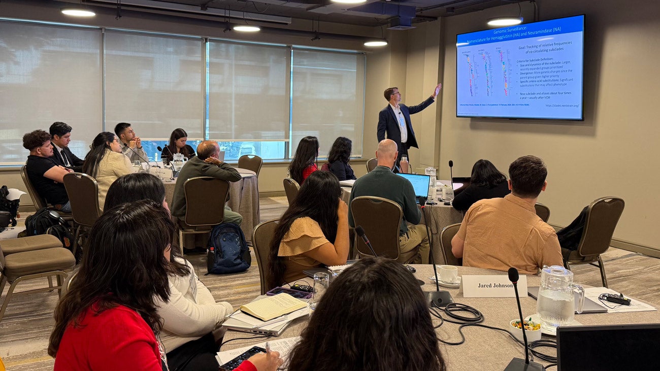 Taller Internacional de Bioinformática para la Vigilancia Genómica de Influenza.