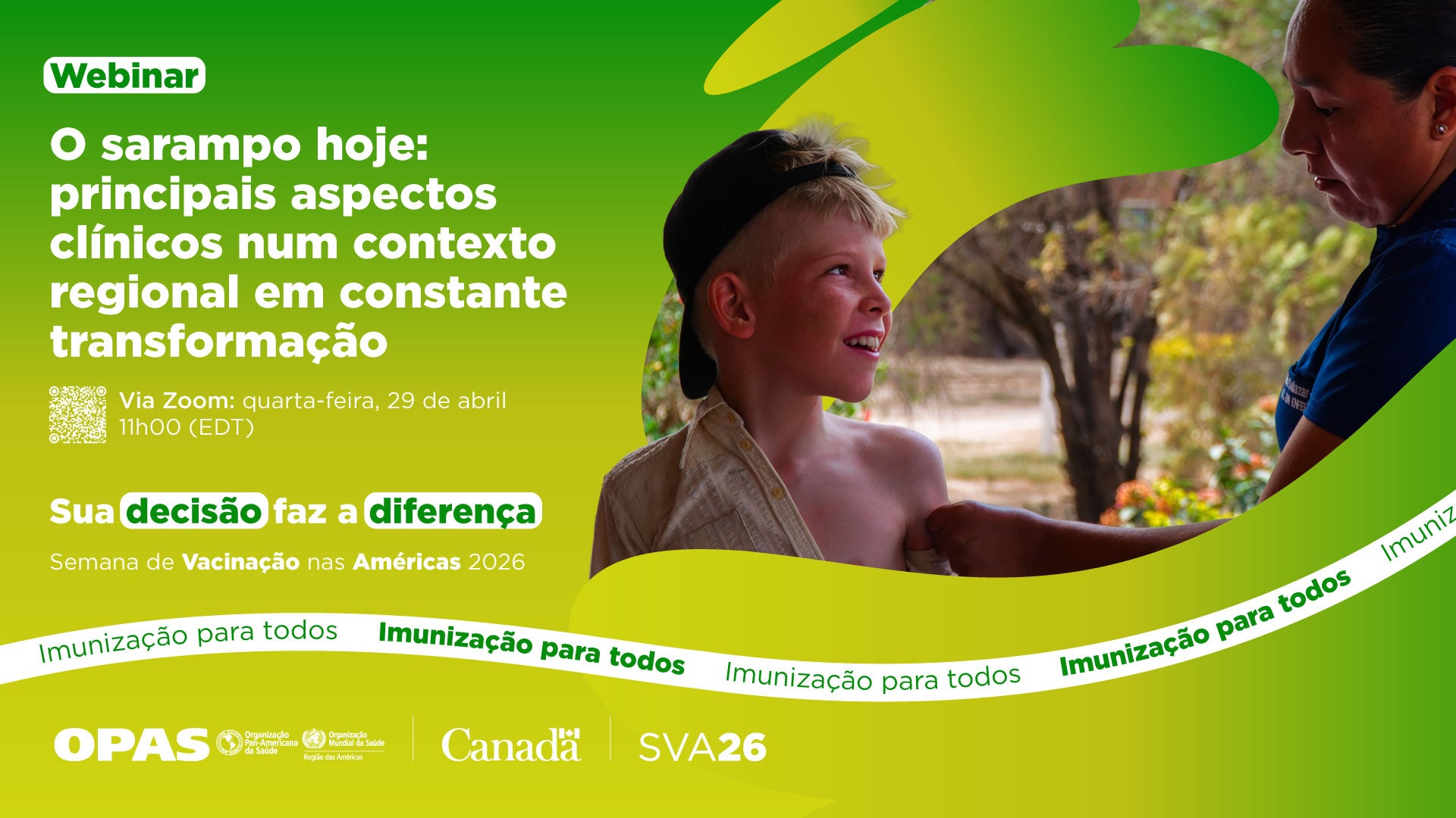 webinar sarampión hoy en portugués