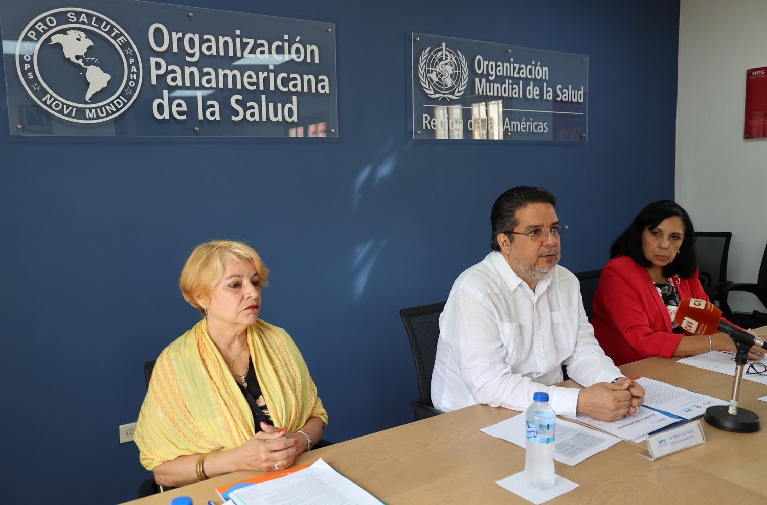 Ponentes en conferencia de prensa por Día Mundial de la Salud 2026