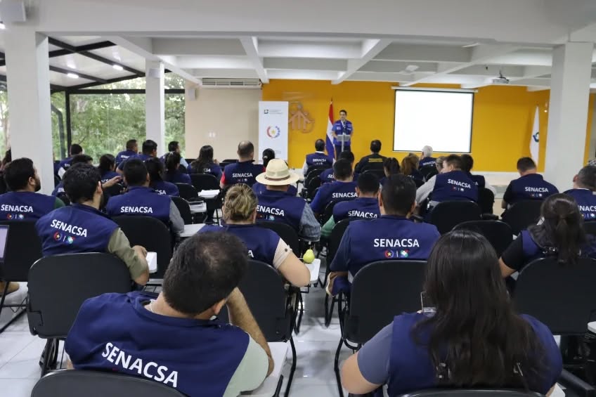 """participantes simulacro fiebre aftosa en paraguay