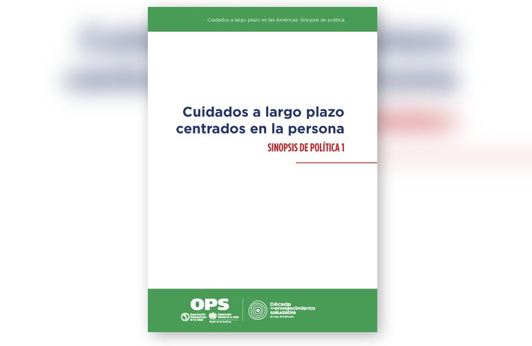 Cuidados a largo plazo centrados en la persona. Sinopsis de política 1 Portada