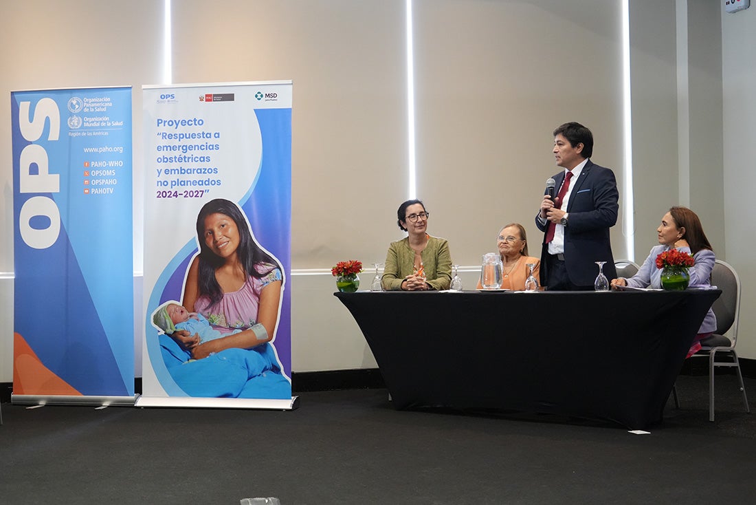 Participación de Constantino Vila Córdova, Director General de la Dirección General de Intervenciones Estratégicas en Salud Pública (DGIESP) del Minsa