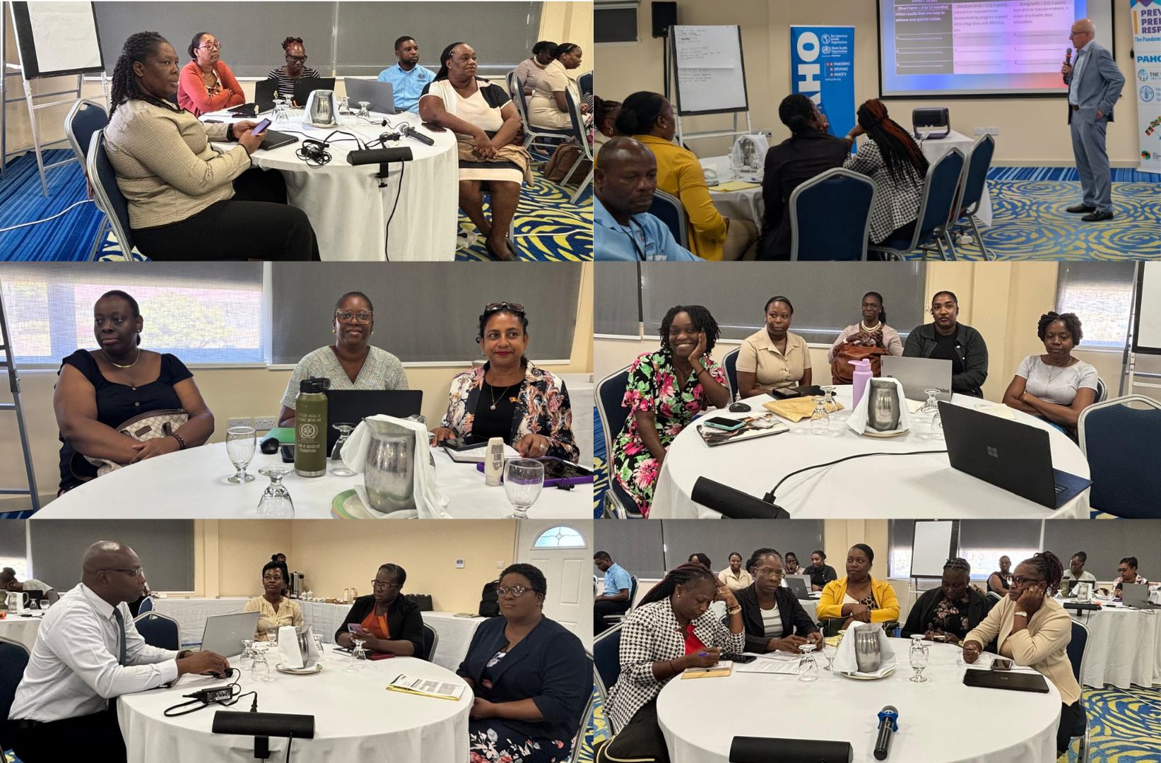 Professionals from different disciplines and local authorities participated in the first public health Datathon held in Grenada