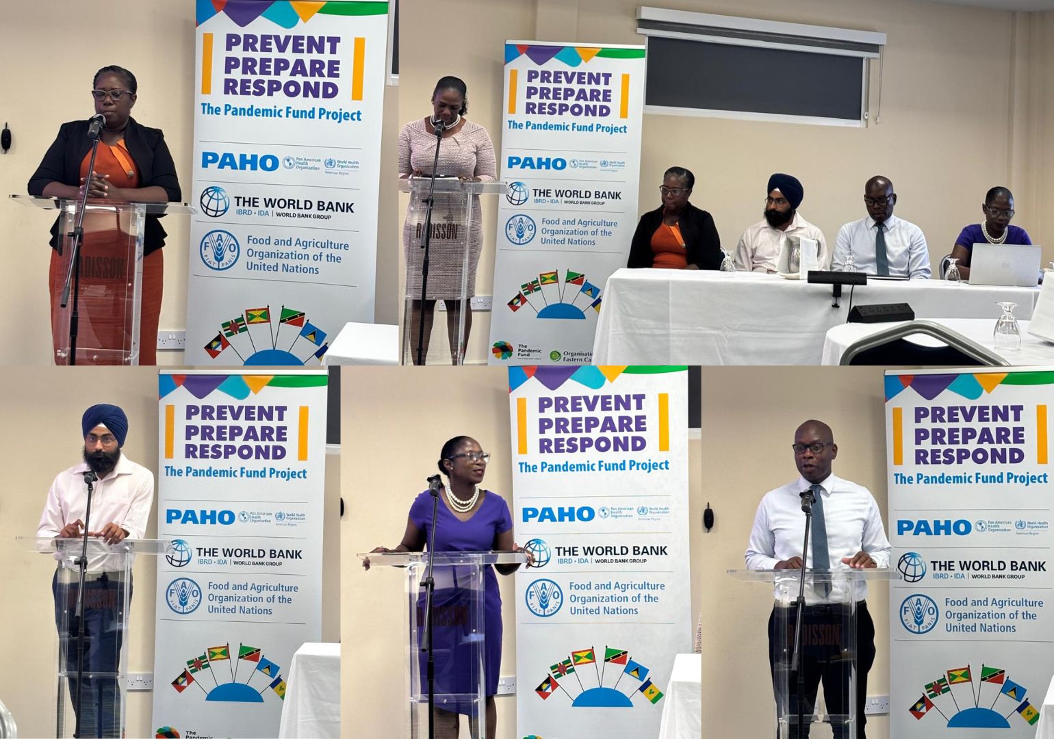 Authorities at the first Datathon in Grenada