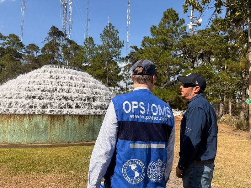 OPS visita planta potabilizadora en El Picacho