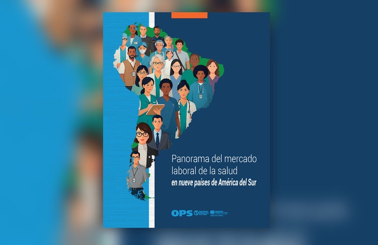 Panorama del mercado laboral de la salud en nueve países de América del Sur Portada