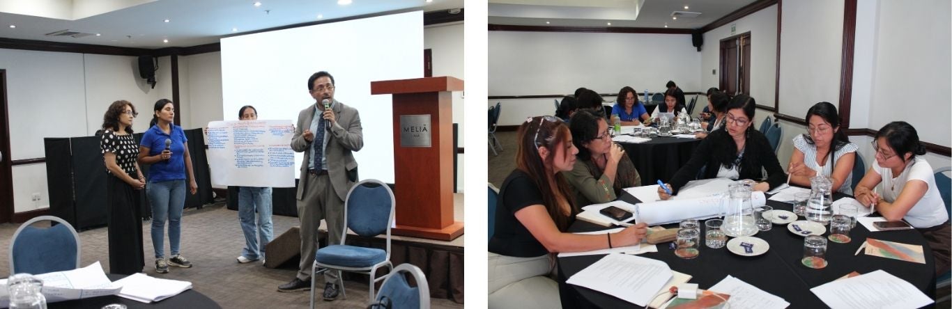 Participantes del taller “Fortalecimiento de capacidades para el abordaje de la depresión y la conducta suicida desde el primer nivel de atención y los CSMC”.
