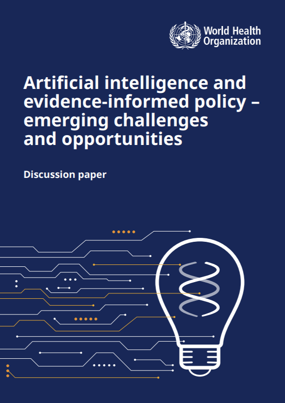 Artificial intelligence and evidence-informed policy: emerging challenges and opportunities: discussion paper