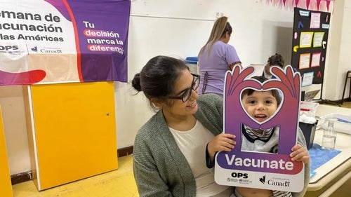 Fotografía de vacunación