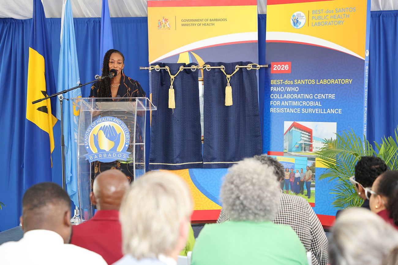 Dr. The Most Hon. Songee Beckles, Director of the Best-dos Santos Public Health Laboratory