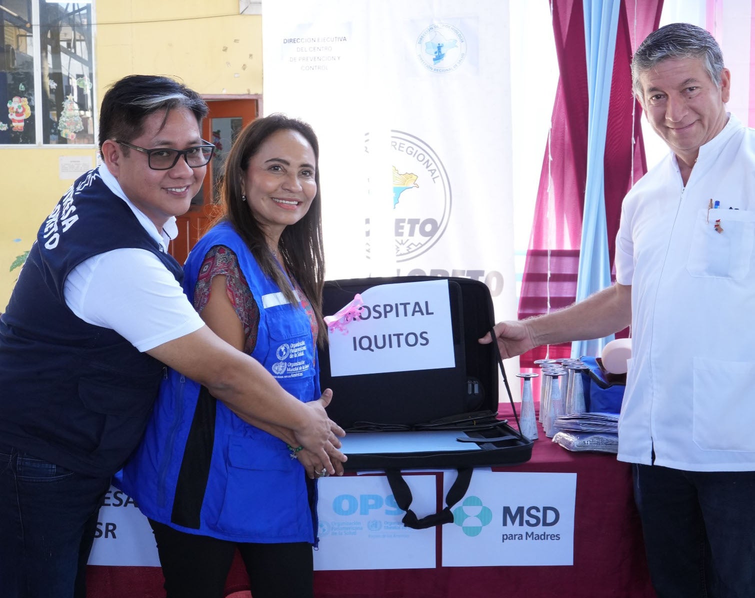 OPS entrega equipos médicos y brinda cooperación técnica en establecimientos de salud en Maynas