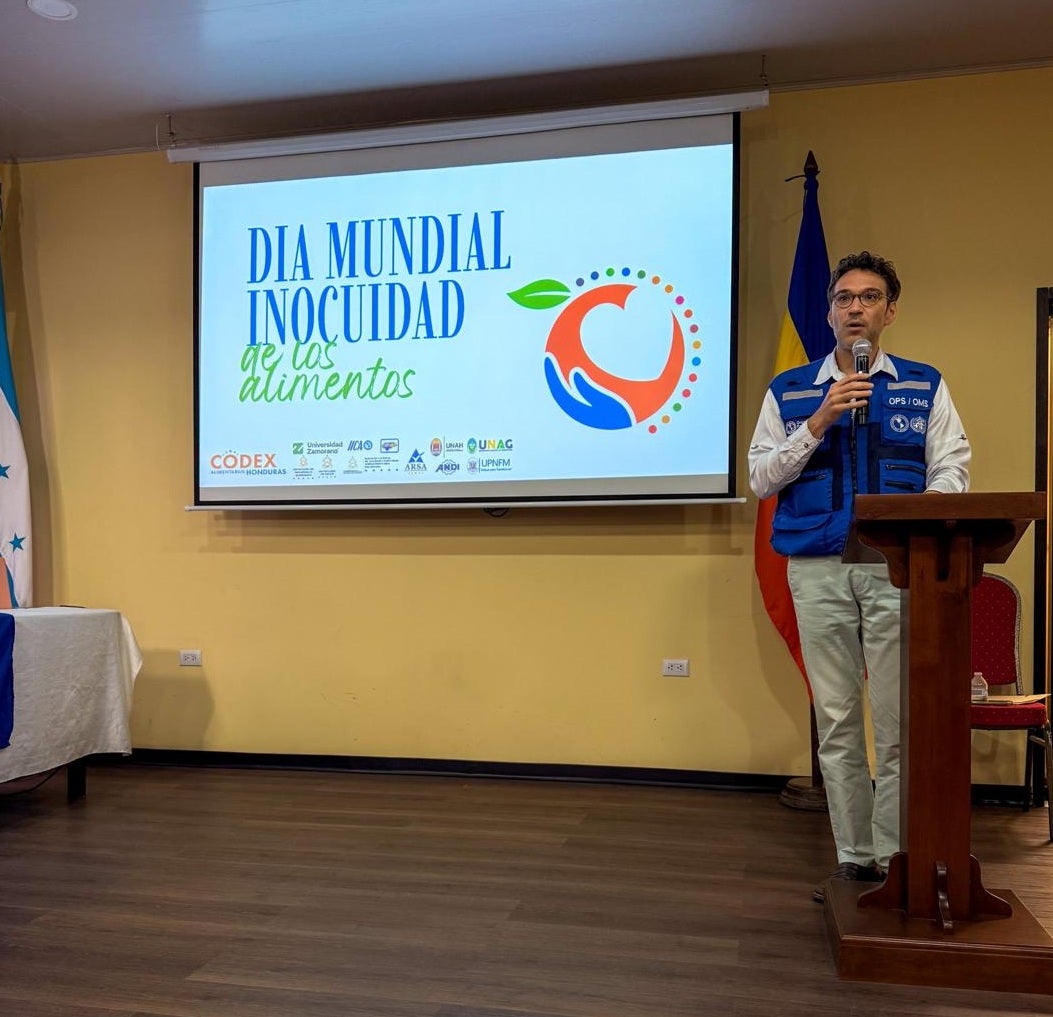 Diogo Alves, asesor de ENTs en OPS Honduras
