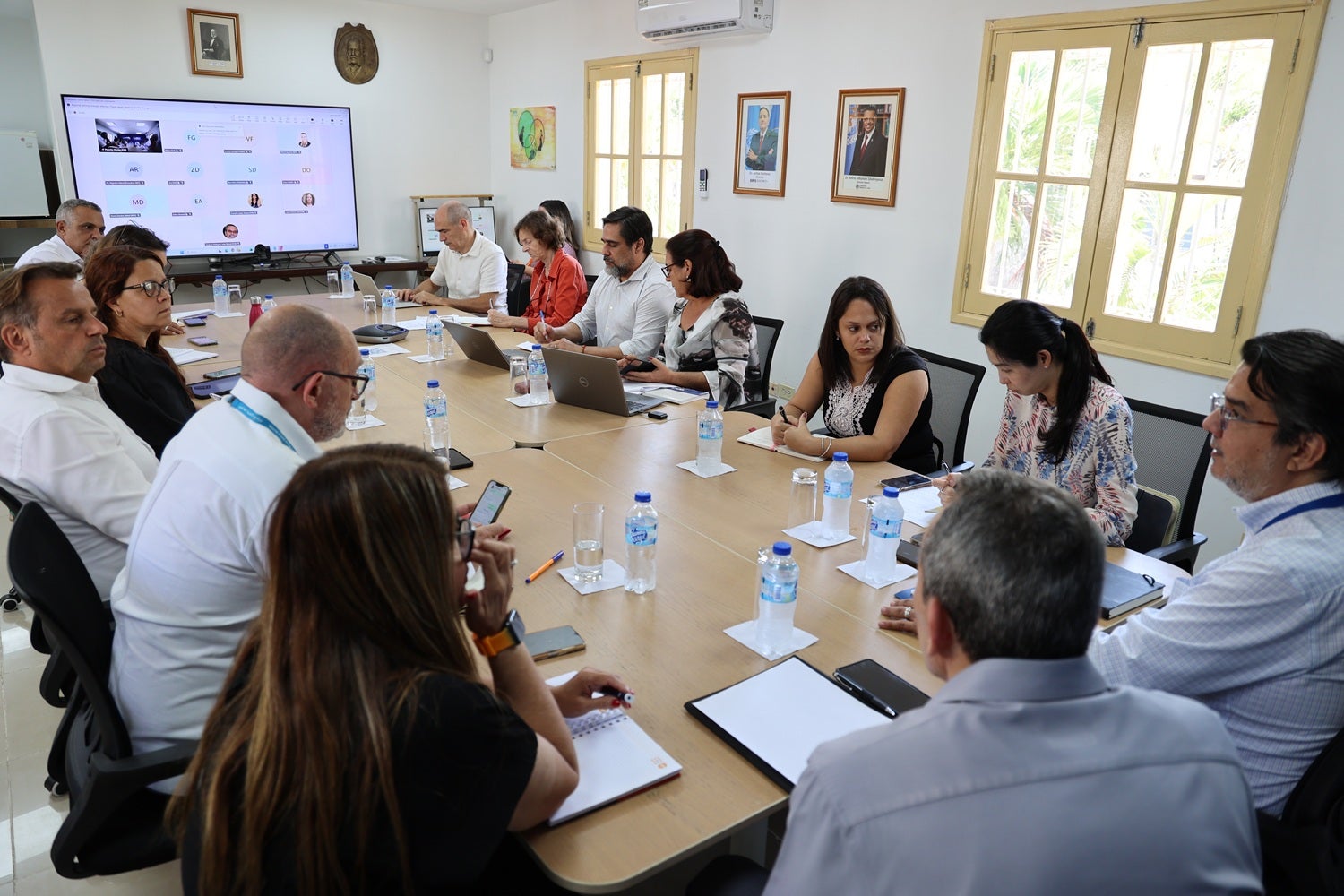 Sexta reunión del sector salud en Oficina de la OPS/OMS en Cuba
