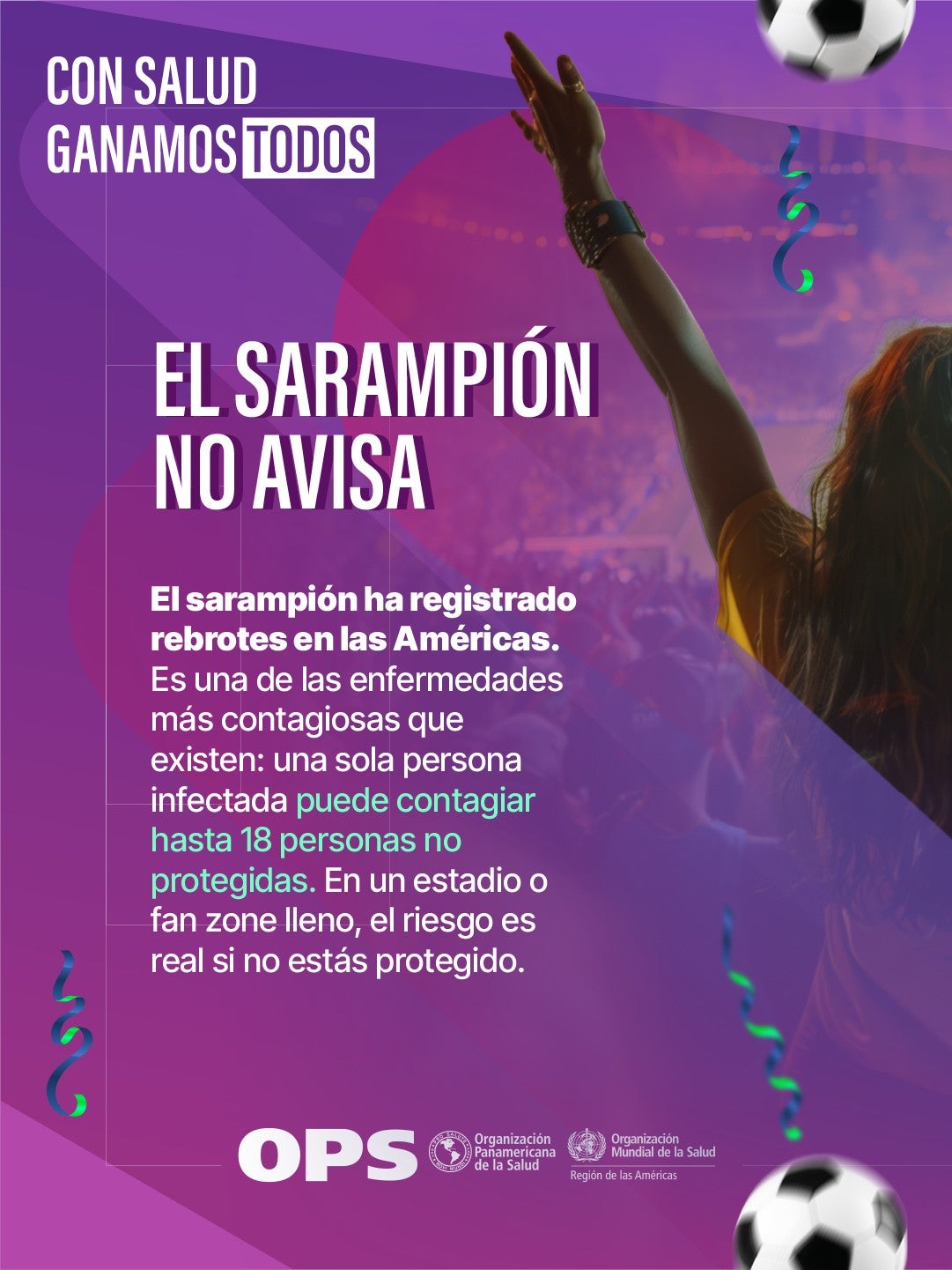 Sarampión rebrotes