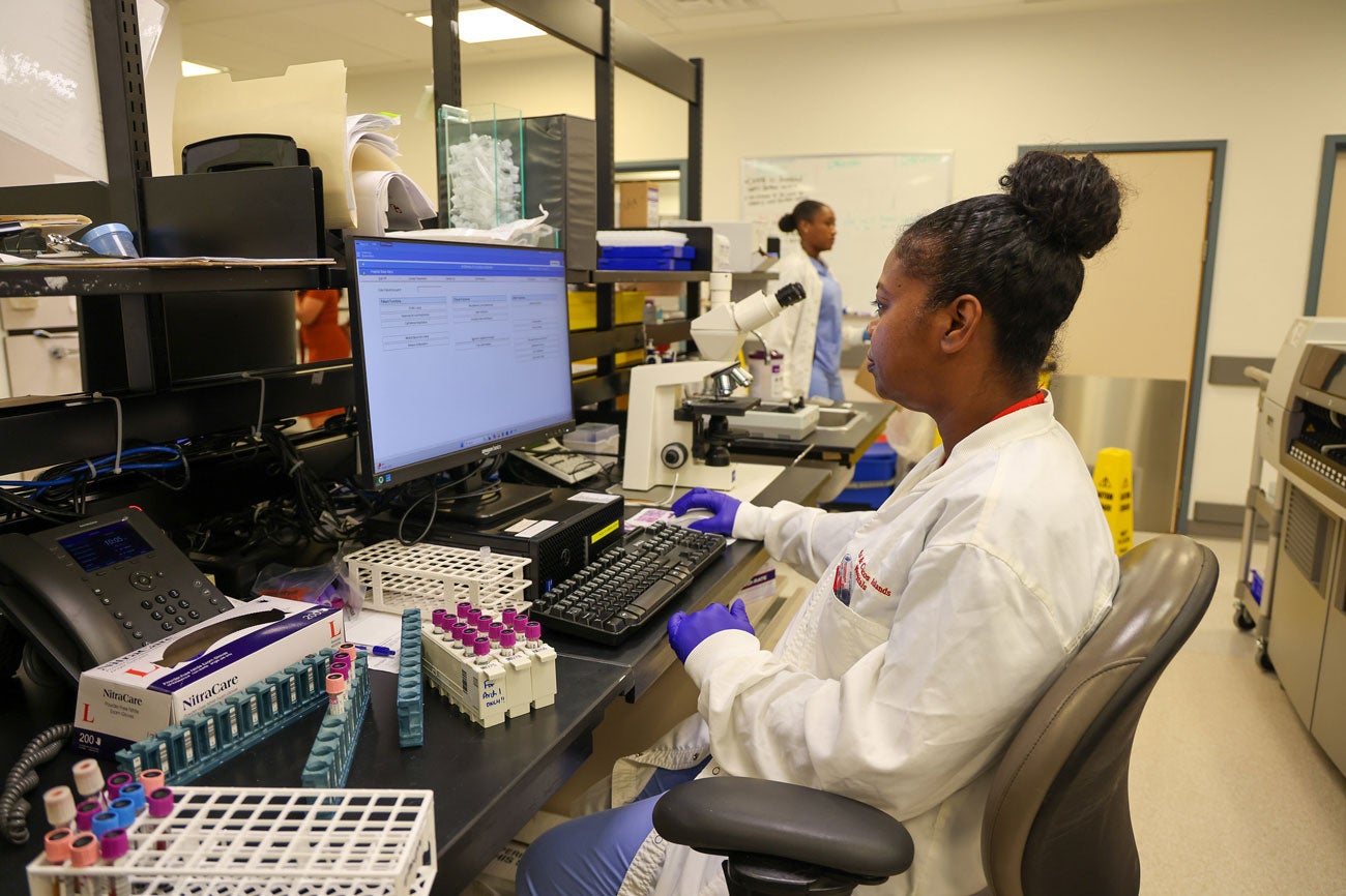 Turks and Caicos Islands provide rapid HIV and hepatitis B testing during antenatal visits, helping ensure pregnant women receive early diagnosis, treatment, and follow-up care to protect both mothers and babies.