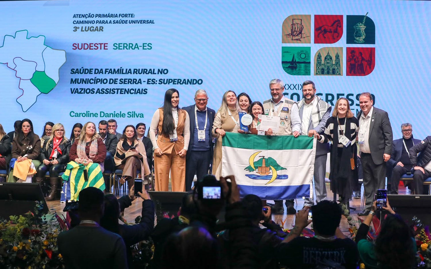Experiência do Espírito Santo recebe troféu