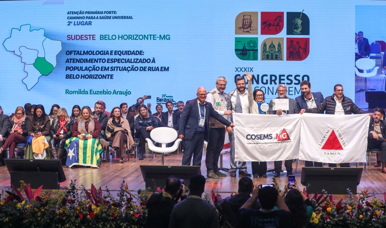 Experiência de Belo Horizonte recebe troféu