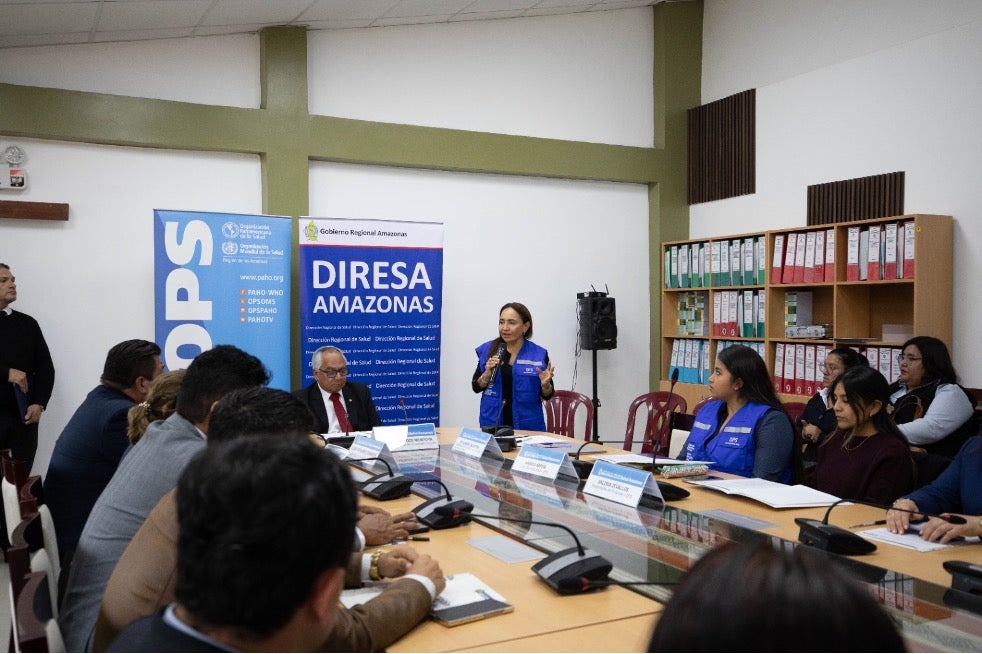 Presentación de asesora de OPS