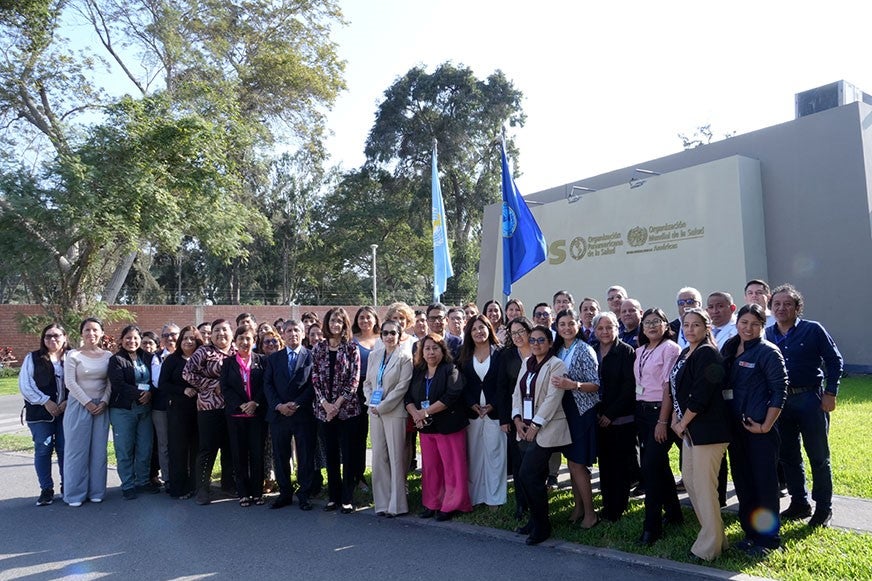 Foto grupal del taller nacional