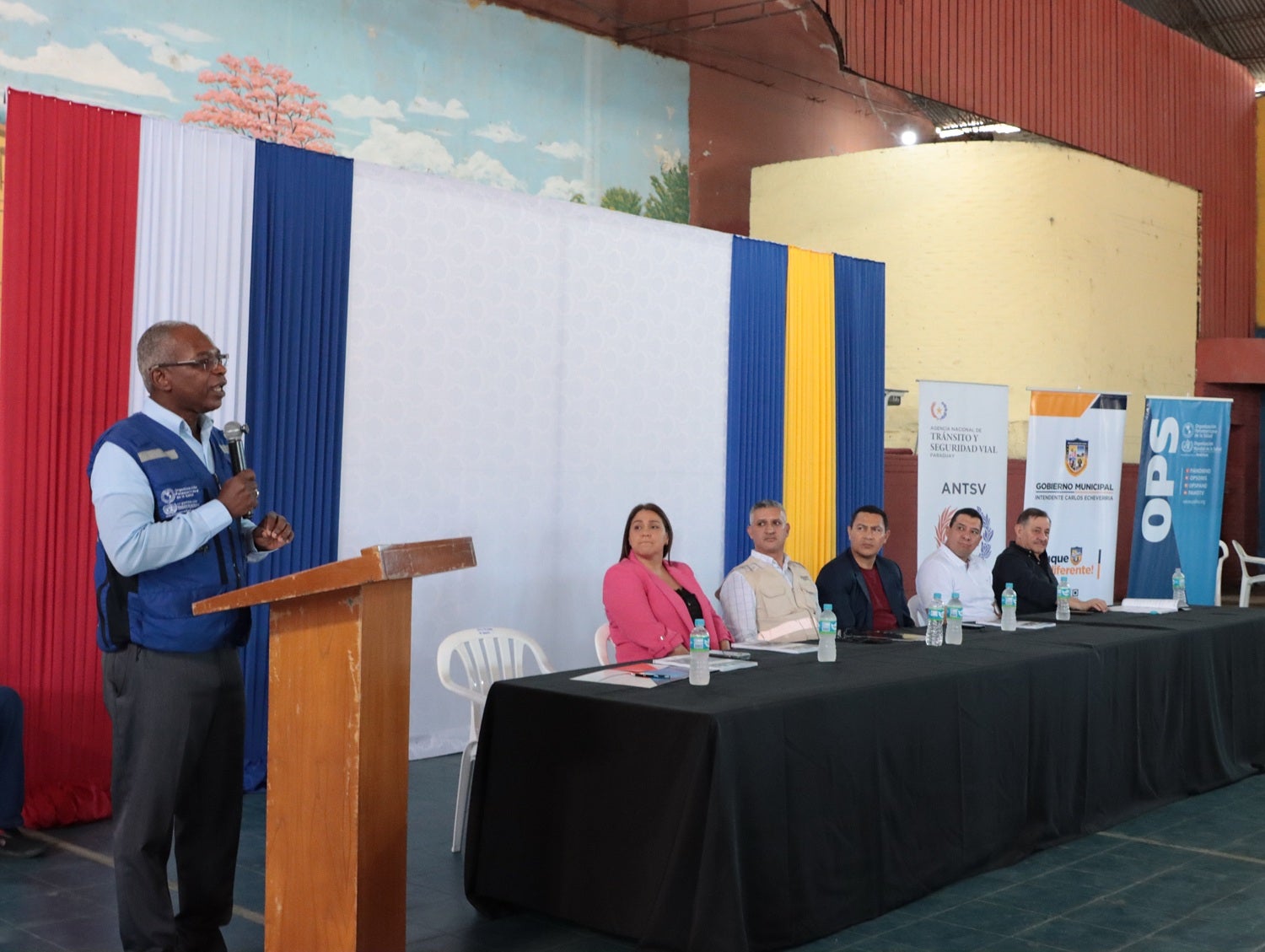 La OPS/OMS presenta plan de Seguridad Vial en Luque