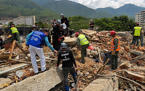 Earthquake in Venezuela