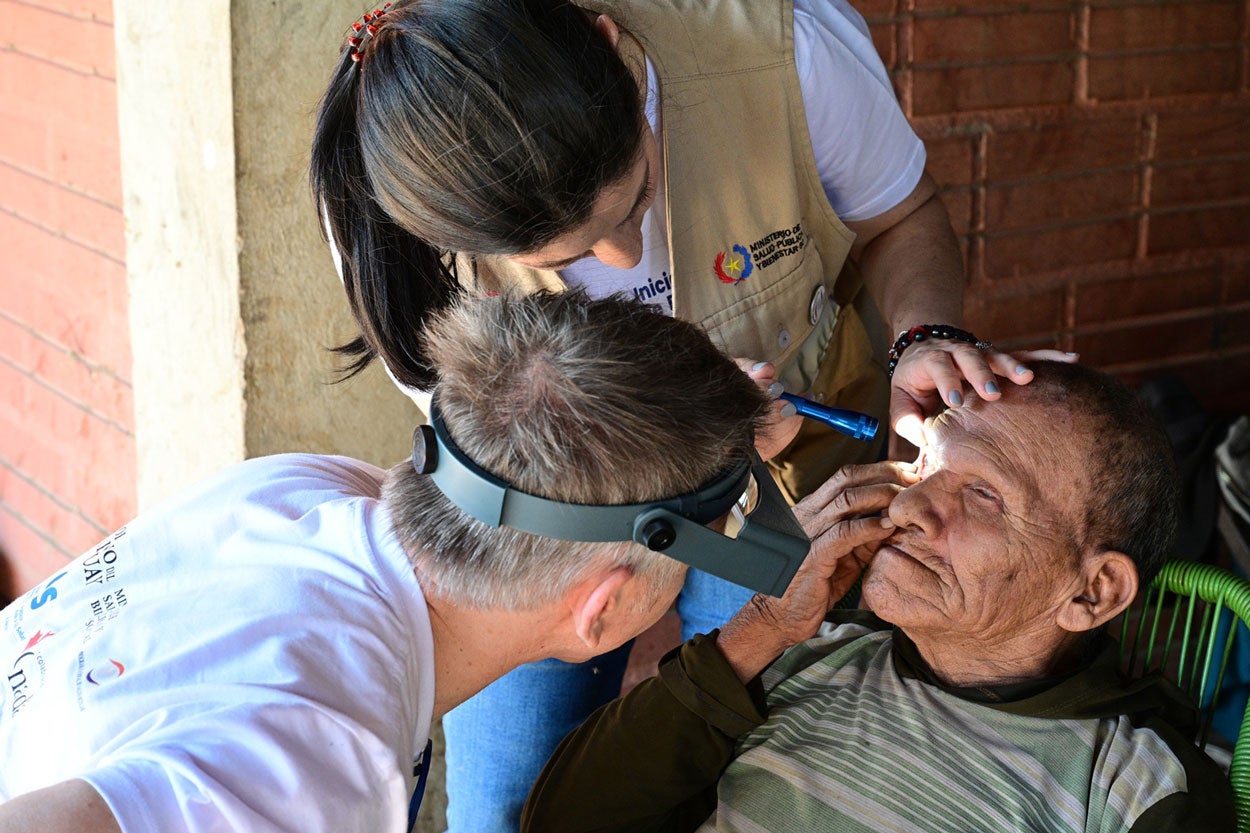 Búsqueda de Tracoma en el Chaco paraguayo 2026