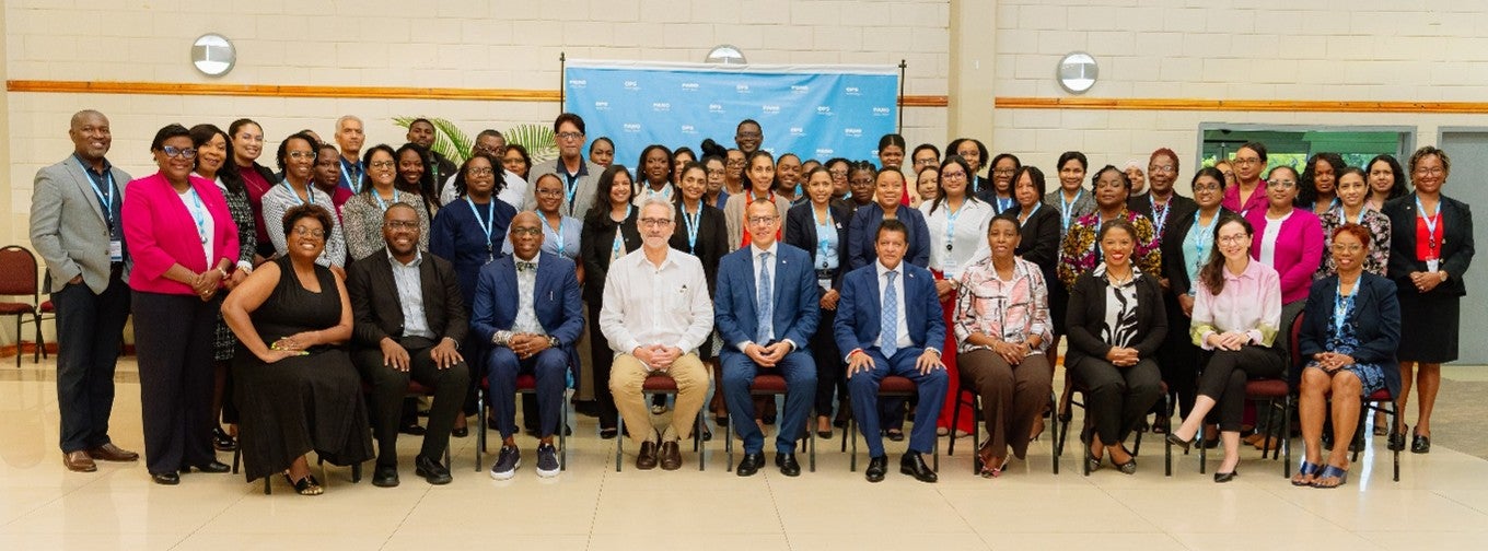 Presenters, facilitators and participants of the workshop to Define Trinidad and Tobago´s roadmap to accelerate and sustain Disease Elimination of Communicable Diseases and Related Conditions