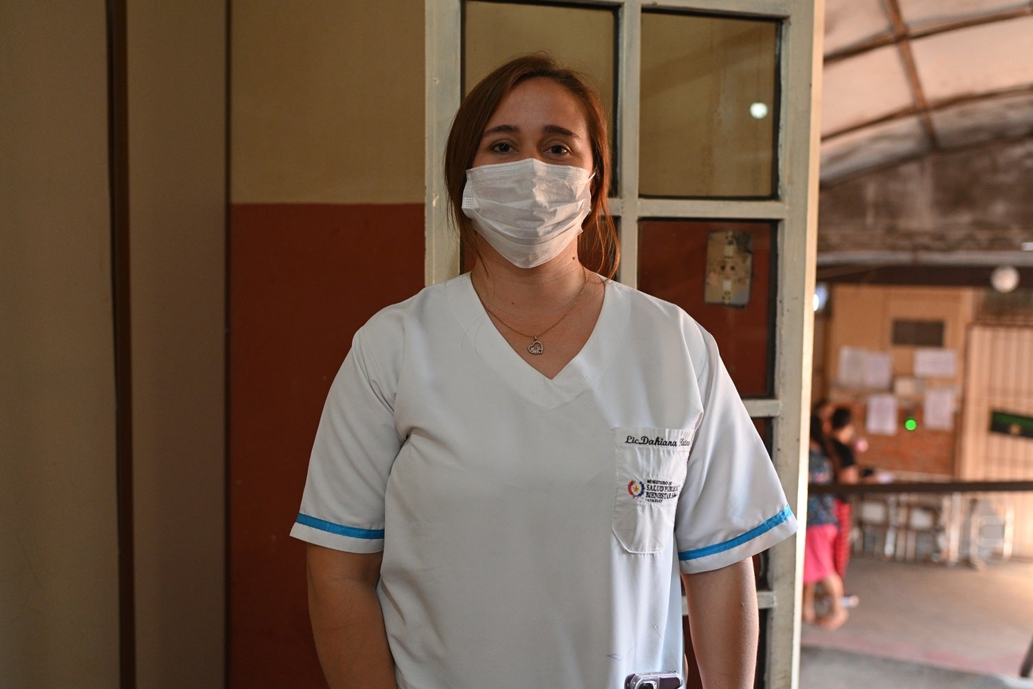 Lic. Dahiana del Hospital Distrital de Limpio. 