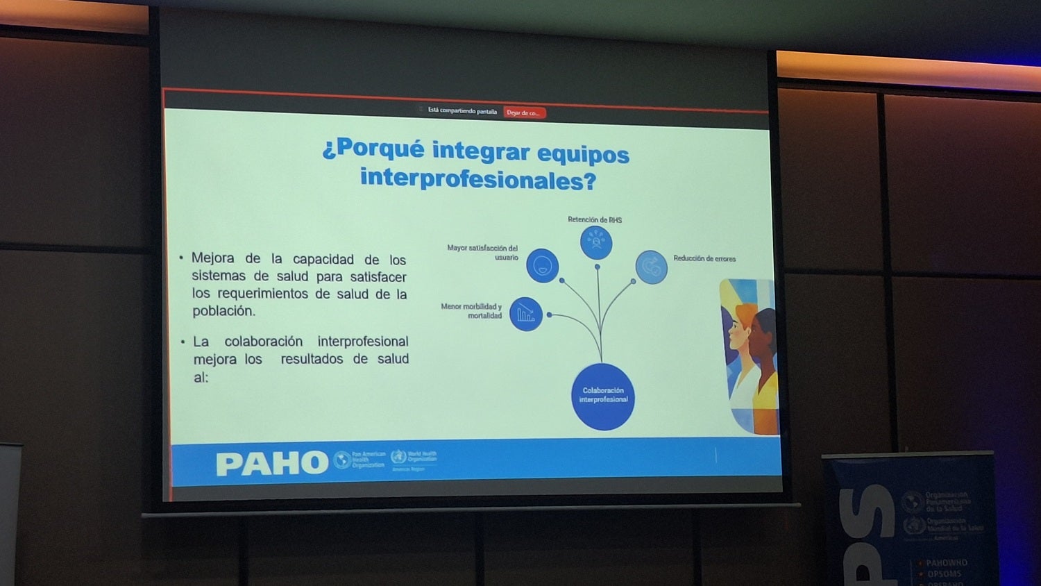 Formación de equipos de salud en forma virtual