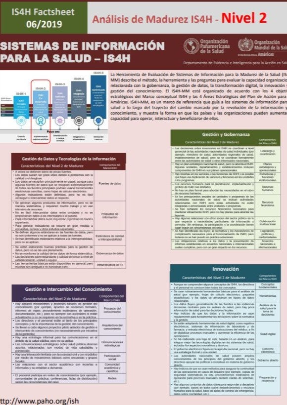 Hoja informativa: Análisis de Madurez - NIVEL 2