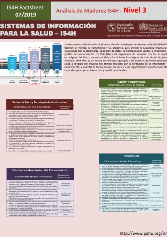 Hoja informativa: Análisis de Madurez - NIVEL 3