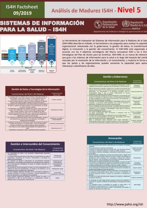 Hoja informativa: Análisis de Madurez - NIVEL 5
