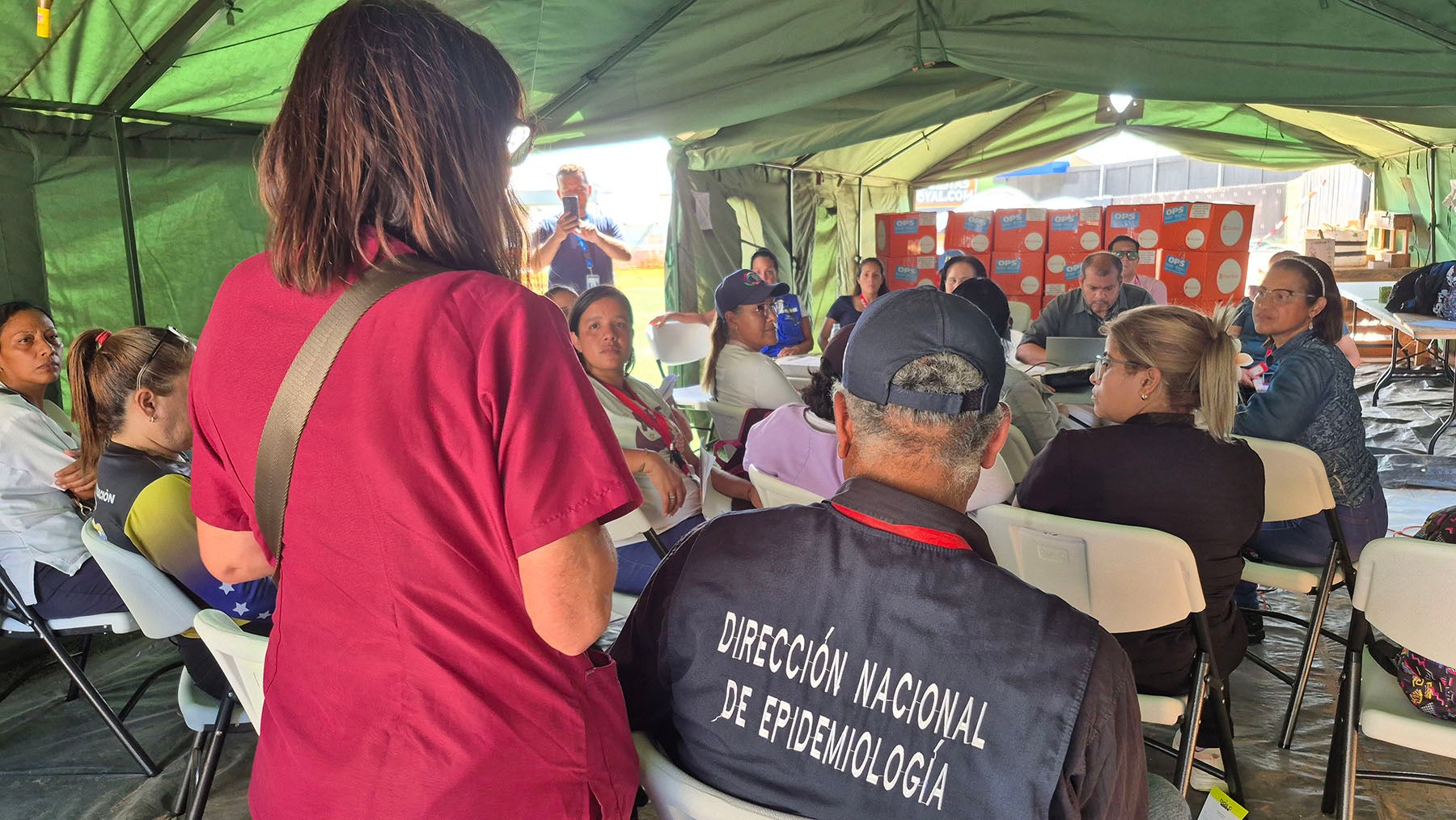 Reunión de coordinación de la OPS y la Dirección Nacional de Epidemiología