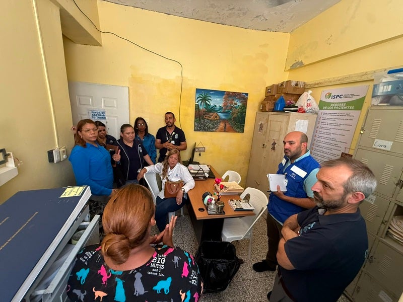 OPS apoya a República Dominicana para fortalecer el diagnóstico, la atención y la vigilancia del VIH y la tuberculosis