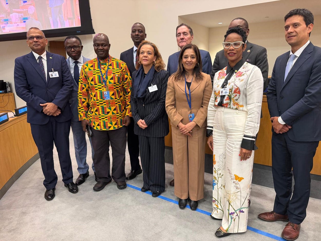 Group photo - Meeting Africa CDC and PAHO