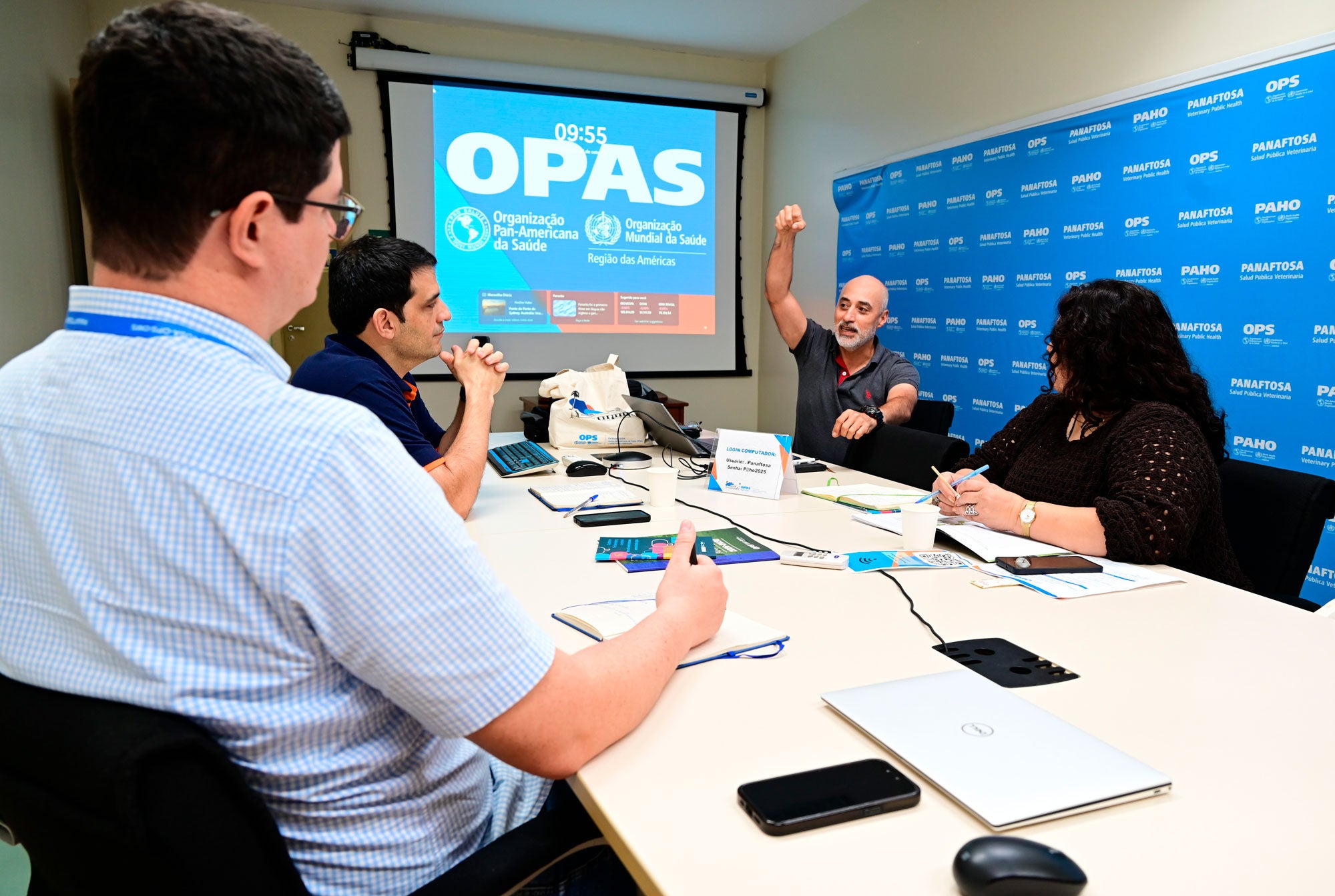 """"representantes de iica en PANAFTOSA