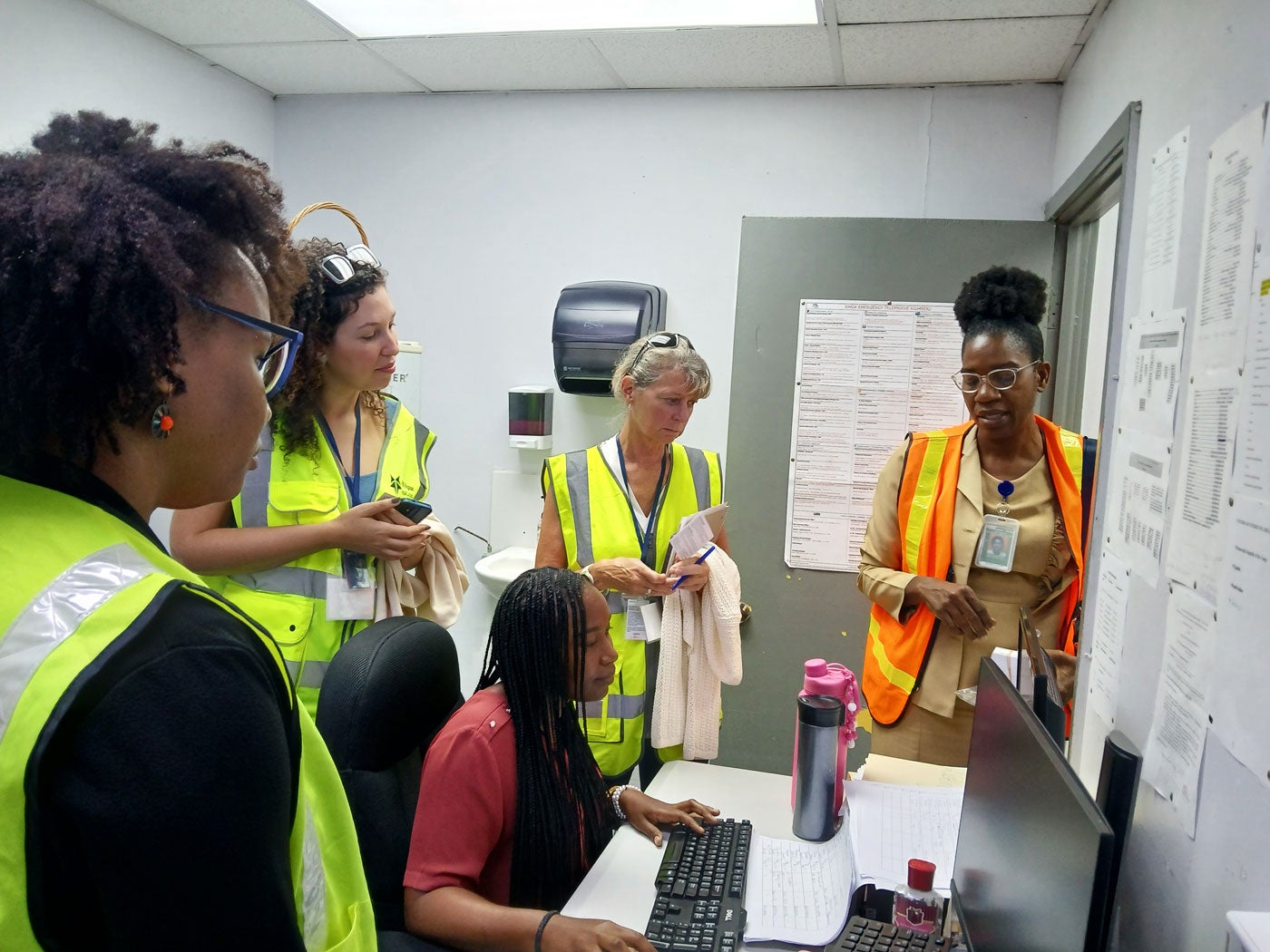 Airport site visit