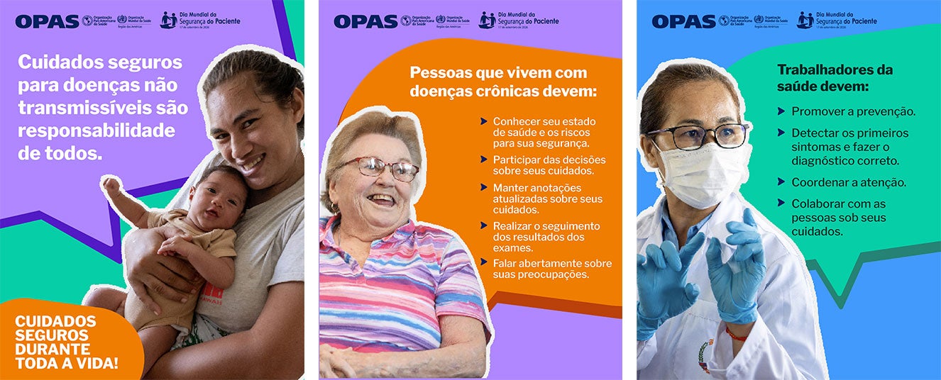 Banda com miniaturas de cartões de redes sociais
