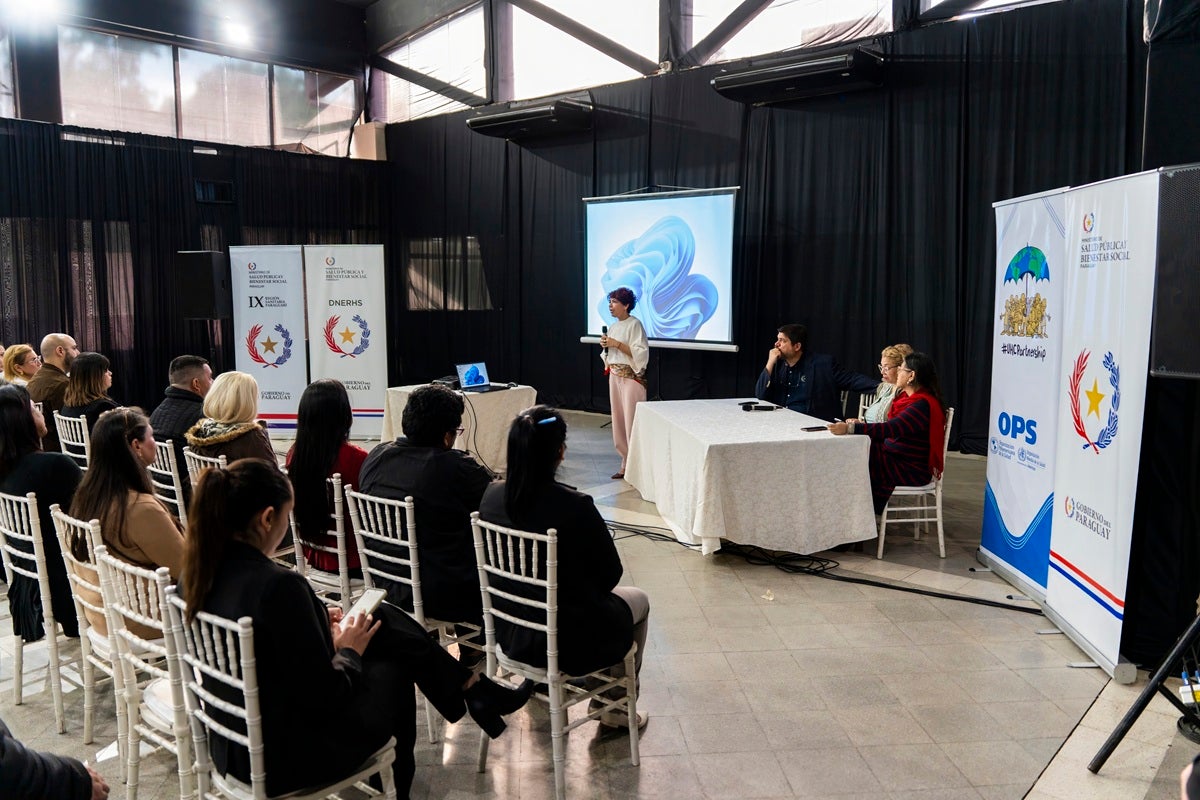 Participantes del Taller RIISS en Paraguari